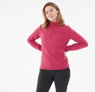 Sudadera Rosa con Cremallera