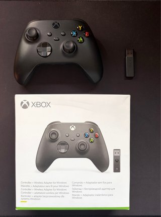 Mando Xbox con Adaptador Inalámbrico