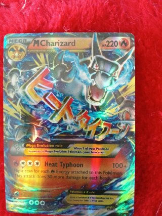 Carta Pokémon M Charizard EX