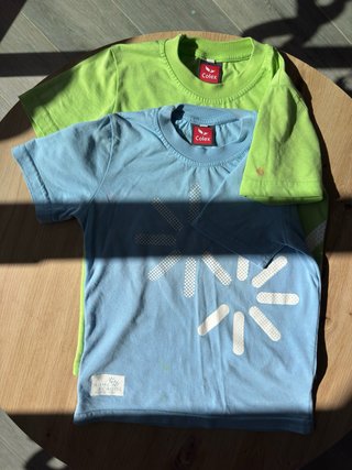 Lote 2 Camisetas Home School Talla 6