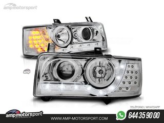 FAROS DELANTEROS LUZ DIURNA LED PARA VOLKSWAGEN T4 TRANSPORTER