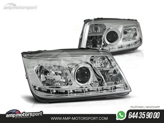 FAROS DELANTEROS LUZ DIURNA LED PARA VOLKSWAGEN BORA