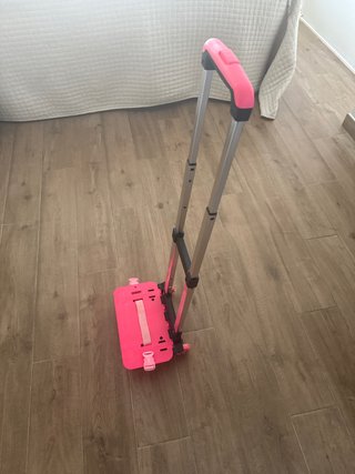 Carrito para Mochila Escolar Rosa