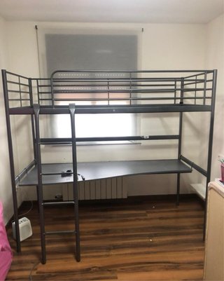 Litera con Mesa Integrada