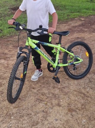 Bicicleta Infantil Rockrider Verde