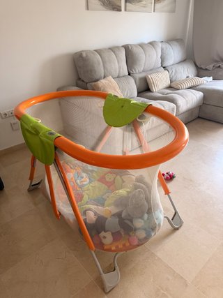 Parque Cuna Infantil Naranja