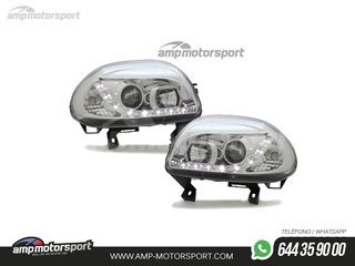 FAROS DELANTEROS LUZ DIURNA LED PARA RENAULT CLIO