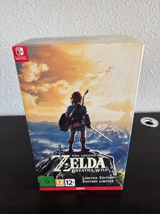 Zelda Breath Wild Edición Limitada PRECINTADA