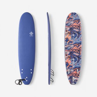Tabla surf 500 espuma 7'8 75L Peso <85kg . Nivel