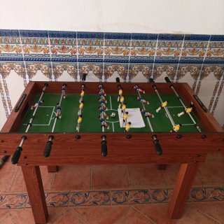 Mesa de Billar + Futbolín 2 en 1 | Multijuegos