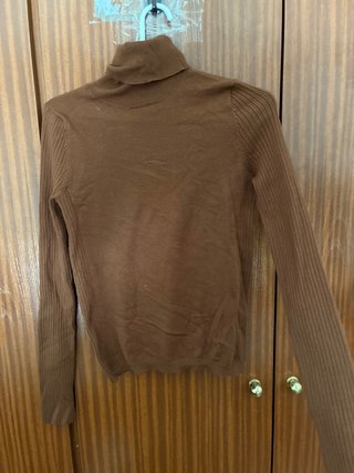 Jersey de Cuello Alto Marrón