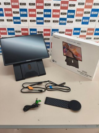 Blackview Monitor portátil 16,1" FHD, 1200P, magnético 360
