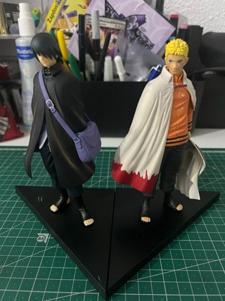 2 Figuras Naruto y Sasuke Banpresto