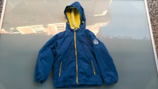 K-way Primigi blu e giallo 4 anni (104cm)