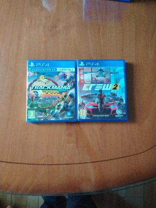 Lote 2 Juegos PS4: Trackmania Turbo y The Crew 2
