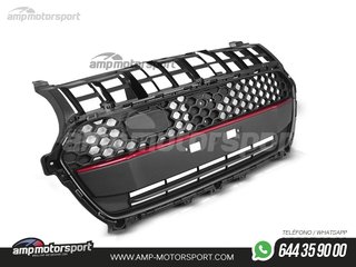 PARRILLA DELANTERA LOOK SPORT PARA SUZUKI SWIFT 2017-- NEGRA MATE