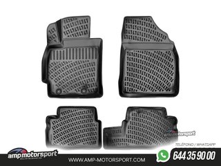 ALFOMBRILLAS DE GOMA RIZLINE PARA TOYOTA COROLLA E140 / E150 2007-2013