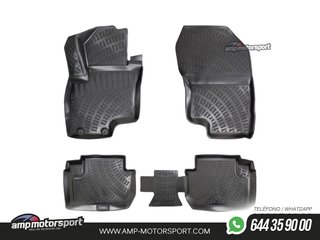 ALFOMBRILLAS DE GOMA RIZLINE PARA MITSUBISHI OUTLANDER 2015--