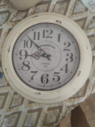 Reloj de pared estilo vintage