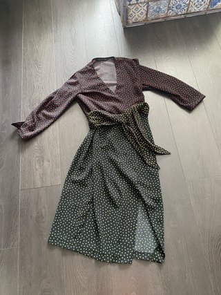 Vestido Zara de Topos Talla M