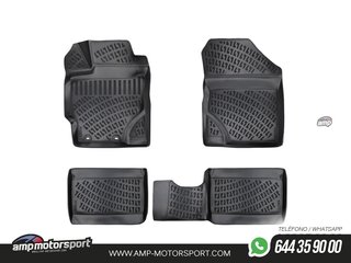ALFOMBRILLAS DE GOMA RIZLINE PARA TOYOTA YARIS 2014-2020
