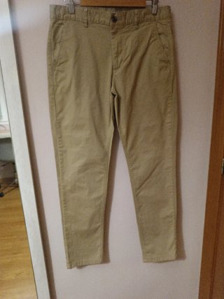 Pantalón Chino Kiabi Camel Talla 42