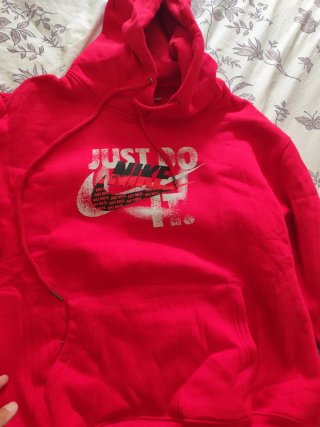 Sudadera Nike Roja con Capucha