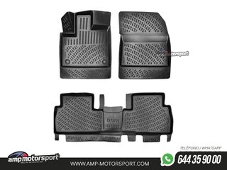 ALFOMBRILLAS DE GOMA RIZLINE PARA OPEL COMBO 2018--