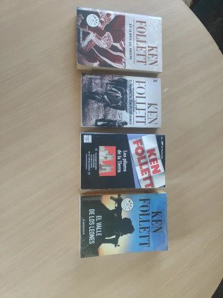 4 libros de Ken Follet