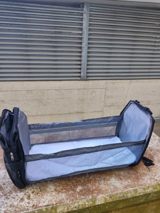 Mochila de Viaje con Cuna y Cambiador