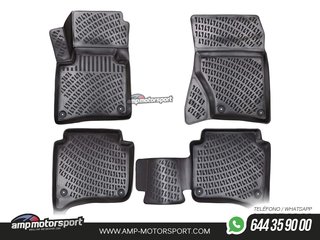 ALFOMBRILLAS DE GOMA RIZLINE PARA PORSCHE CAYENNE 2010-2017