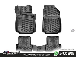 ALFOMBRILLAS DE GOMA RIZLINE PARA RENAULT CLIO 3 2005-2012