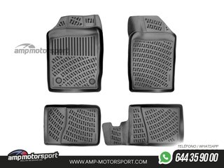 ALFOMBRILLAS DE GOMA RIZLINE PARA RENAULT CLIO 2 1998-2005
