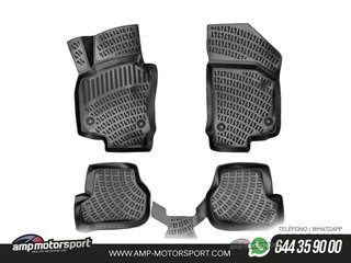 ALFOMBRILLAS DE GOMA RIZLINE PARA SEAT LEON 1P 2004-2012