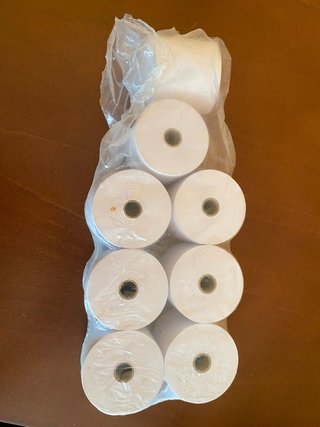 Pack de 8 rollos de papel no térmico