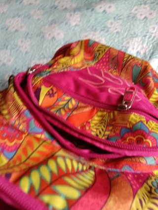 Mochila con Ruedas Estampada