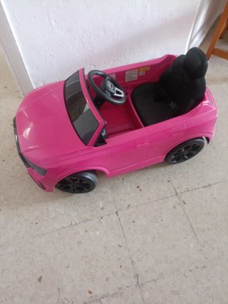 Coche Eléctrico Infantil Audi Rosa