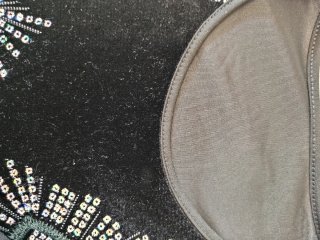 Blusa de fiesta negra