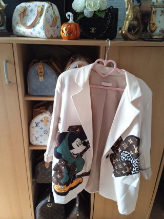 Blazer Mickey Mouse Estampada