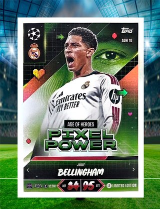 Jude Bellingham - Pixel Power - Match Attax Champi
