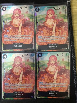 Set de 4 Cartas Rebecca OP05