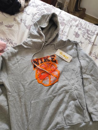 Sudadera Nike Gris Talla L