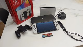 Nintendo Switch OLED Blanca