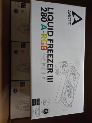 Arctic Liquid Freezer III 280 A-RGB Blanco
