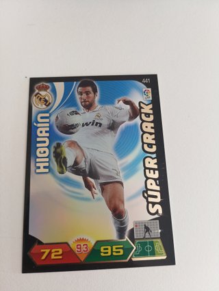 Cromo Panini Higuaín Super Crack
