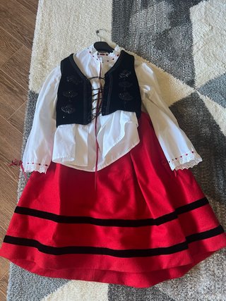 Traje de baile gallego tradicional
