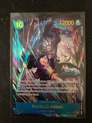 Carta One Piece Card Game Rocks D. Xebec OP17