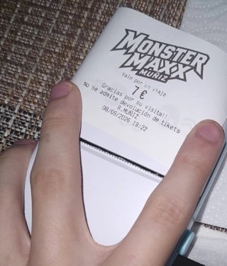 Impresora de tickets portátil