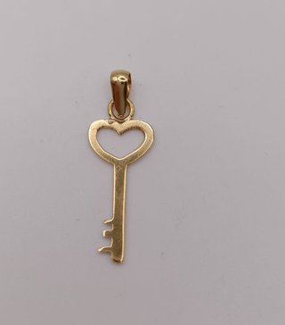 Colgante Oro 18k - Llave - 0,80gr