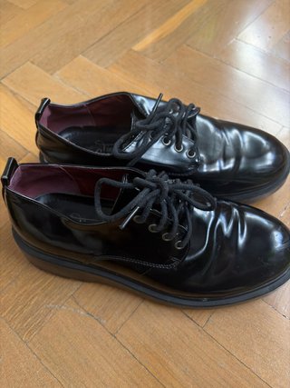 Zapatos Negros Estilo Oxford